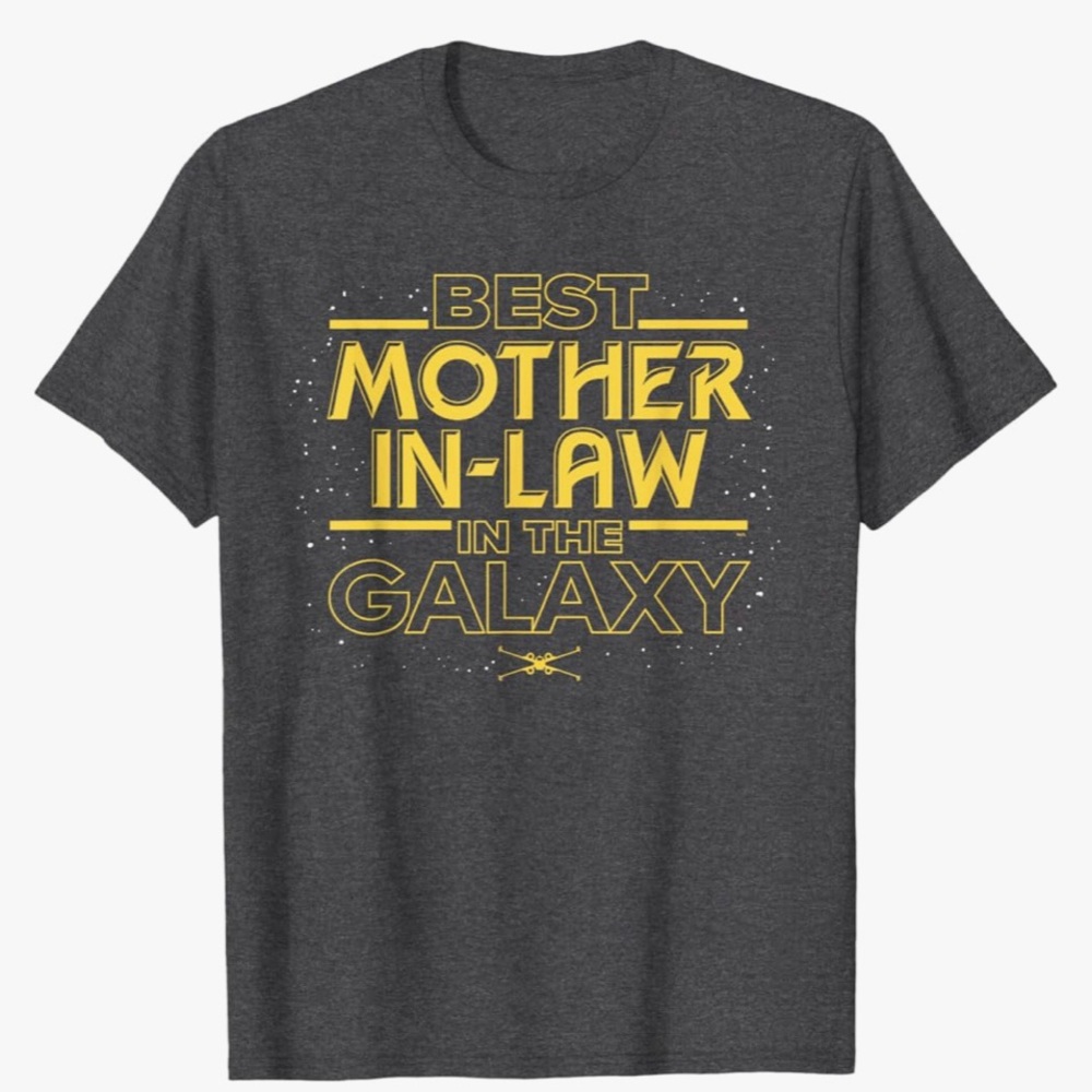 Best Mother in Law in the Galaxy T-Shirt by Star Wars Men’s Size XL